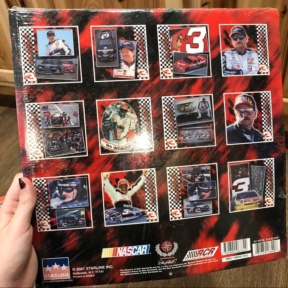 two dale earnhardt calendars